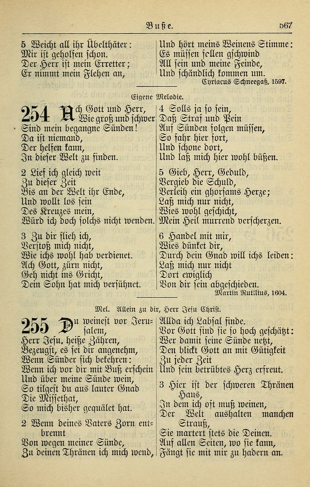 Kirchenbuch für Evangelisch-Lutherische Gemeinden page 567