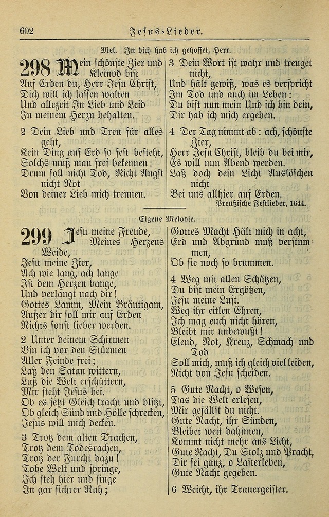 Kirchenbuch für Evangelisch-Lutherische Gemeinden page 602