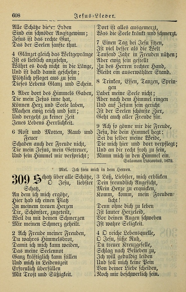 Kirchenbuch für Evangelisch-Lutherische Gemeinden page 608