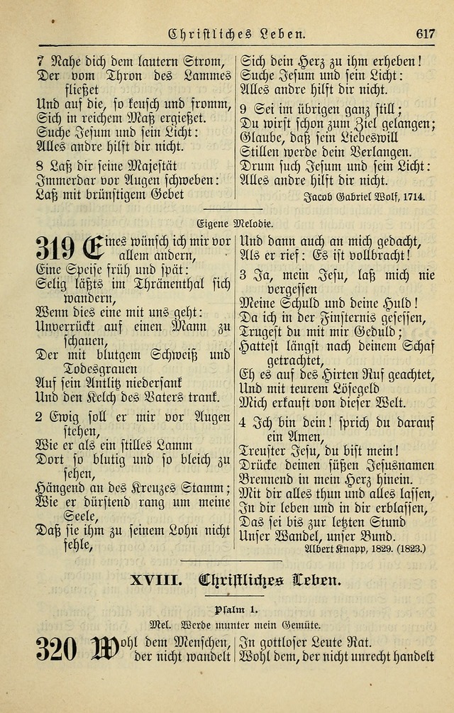 Kirchenbuch für Evangelisch-Lutherische Gemeinden page 617