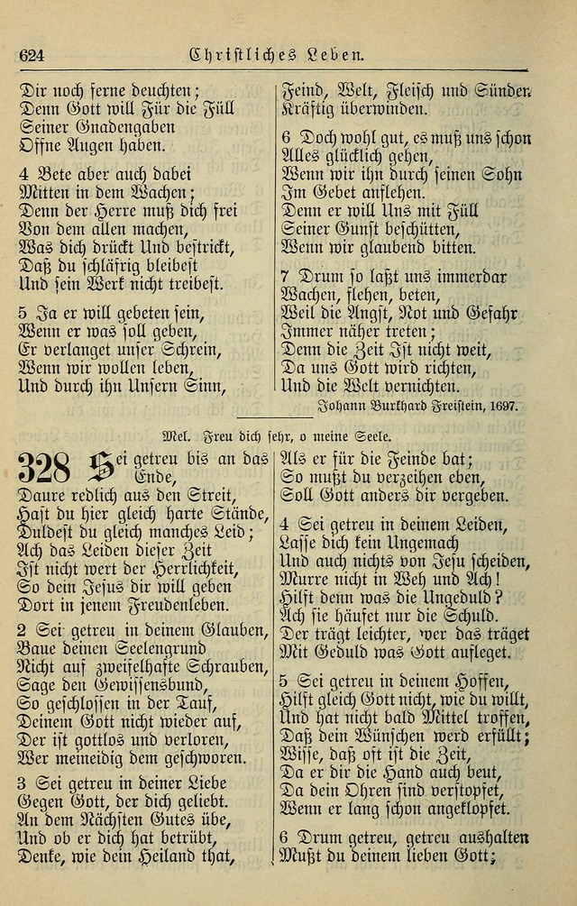 Kirchenbuch für Evangelisch-Lutherische Gemeinden page 624