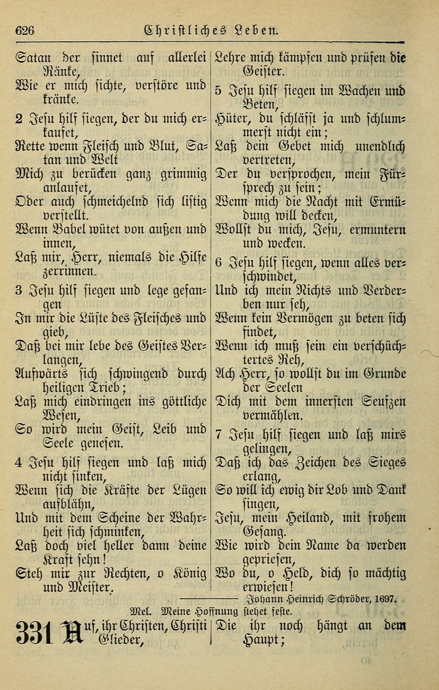 Kirchenbuch für Evangelisch-Lutherische Gemeinden page 626