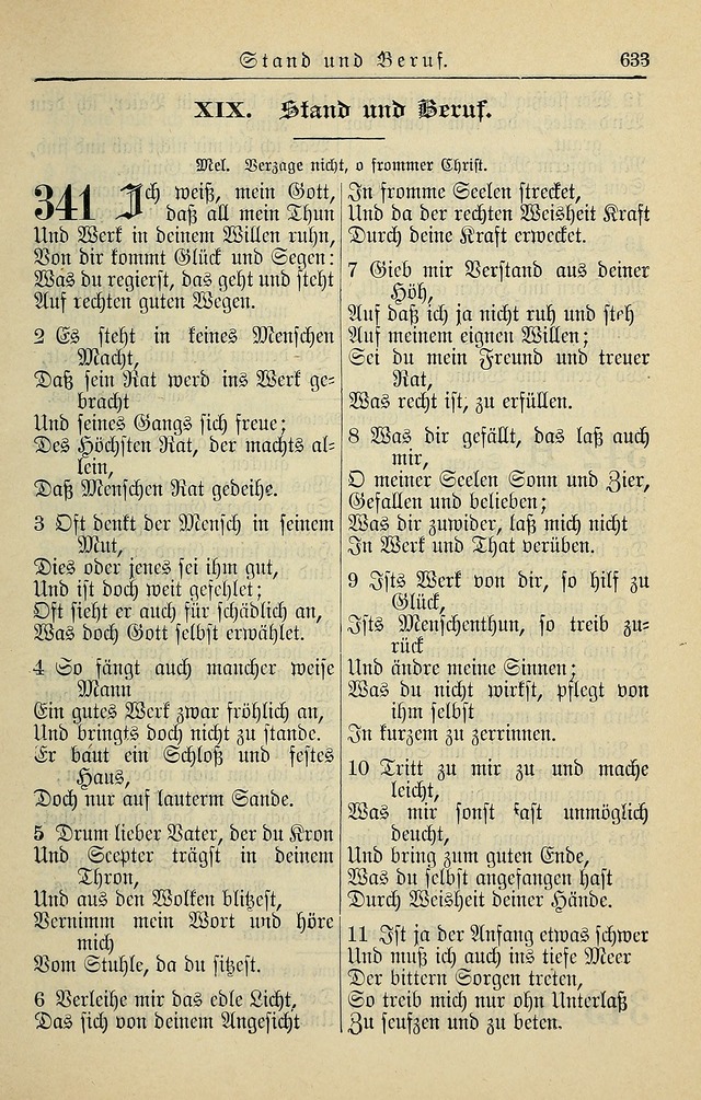 Kirchenbuch für Evangelisch-Lutherische Gemeinden page 633