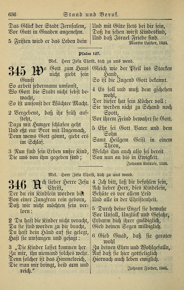 Kirchenbuch für Evangelisch-Lutherische Gemeinden page 636