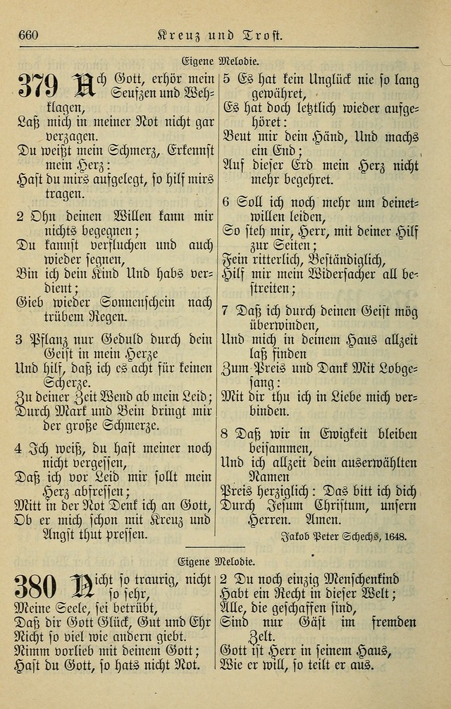 Kirchenbuch für Evangelisch-Lutherische Gemeinden page 660