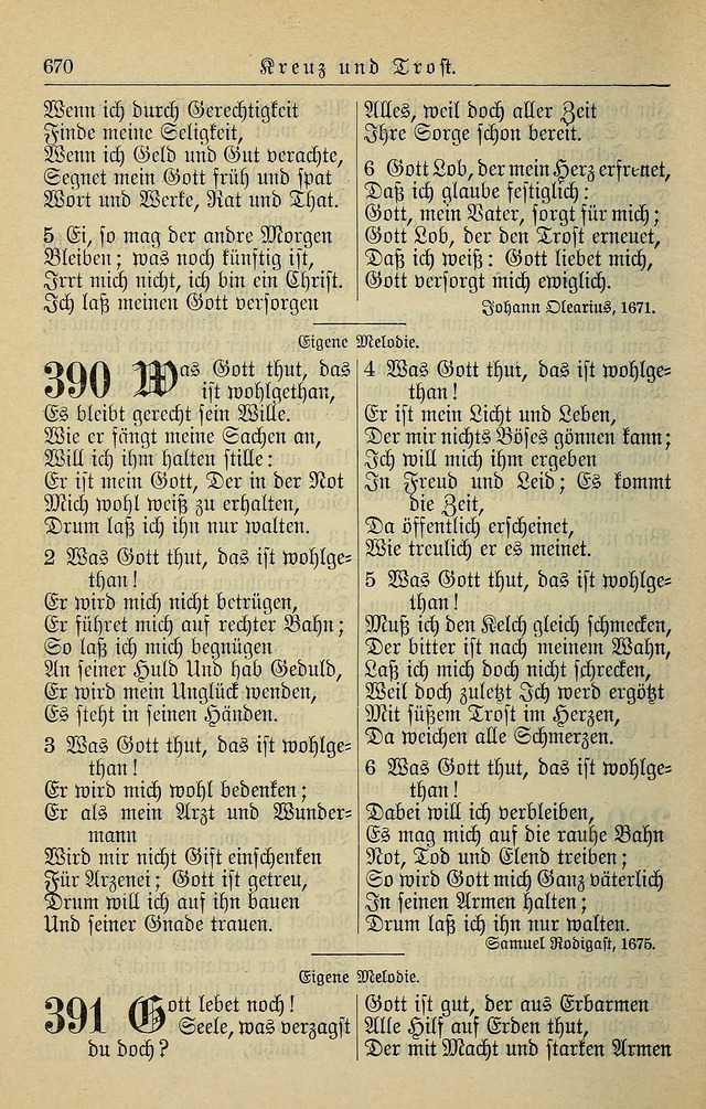 Kirchenbuch für Evangelisch-Lutherische Gemeinden page 670