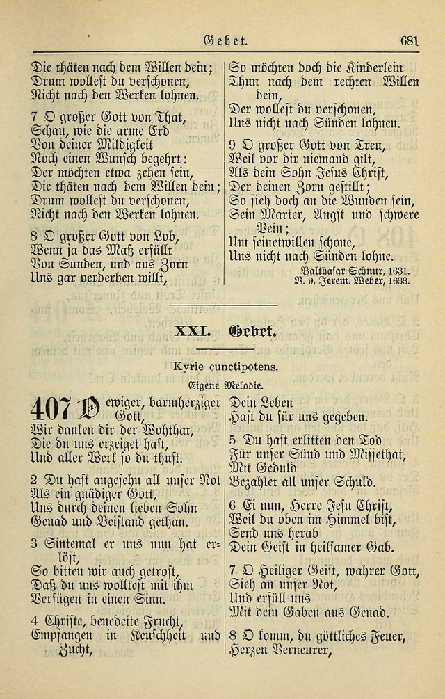 Kirchenbuch für Evangelisch-Lutherische Gemeinden page 681