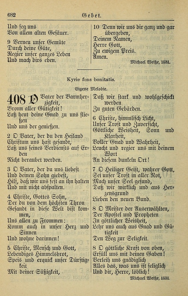 Kirchenbuch für Evangelisch-Lutherische Gemeinden page 682