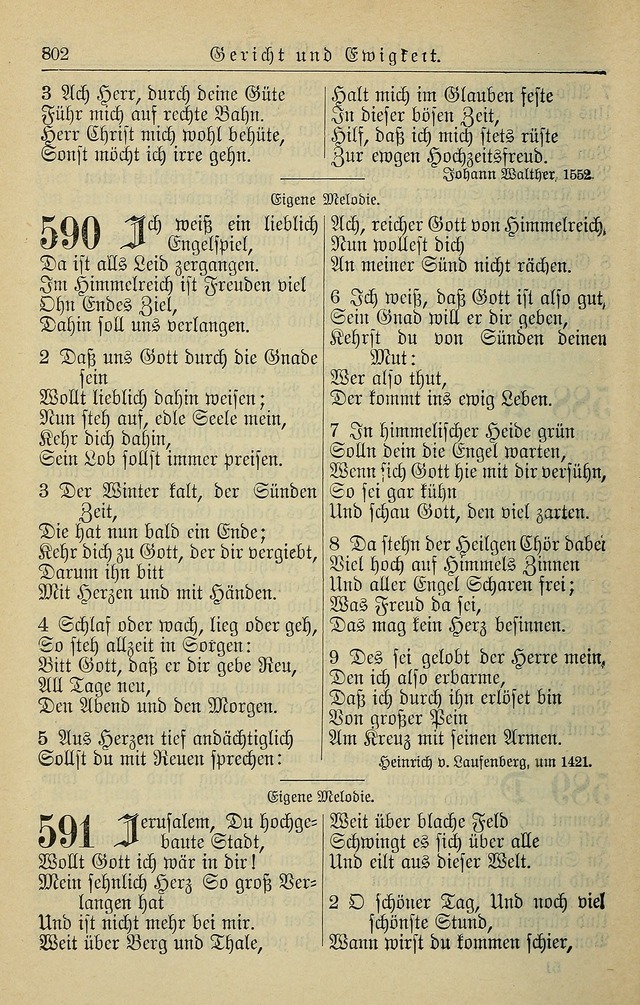 Kirchenbuch für Evangelisch-Lutherische Gemeinden page 802