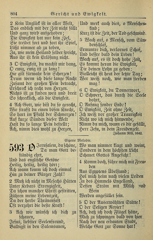 Kirchenbuch für Evangelisch-Lutherische Gemeinden page 804