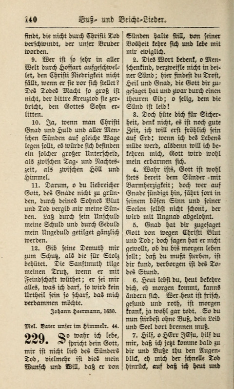 Kirchen-Gesangbuch: für Evangelisch-Lutherische Gemeinden ungeänderter Aubsburgischer Confession page 140