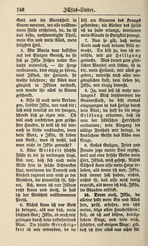 Kirchen-Gesangbuch: für Evangelisch-Lutherische Gemeinden ungeänderter Aubsburgischer Confession page 156