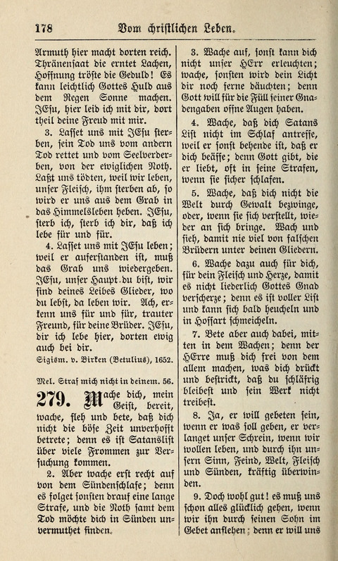 Kirchen-Gesangbuch: für Evangelisch-Lutherische Gemeinden ungeänderter Aubsburgischer Confession page 178