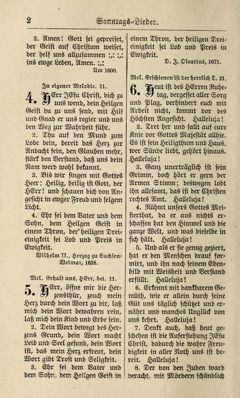 Kirchen-Gesangbuch: für Evangelisch-Lutherische Gemeinden ungeänderter Aubsburgischer Confession page 2