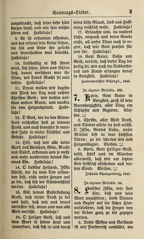 Kirchen-Gesangbuch: für Evangelisch-Lutherische Gemeinden ungeänderter Aubsburgischer Confession page 3