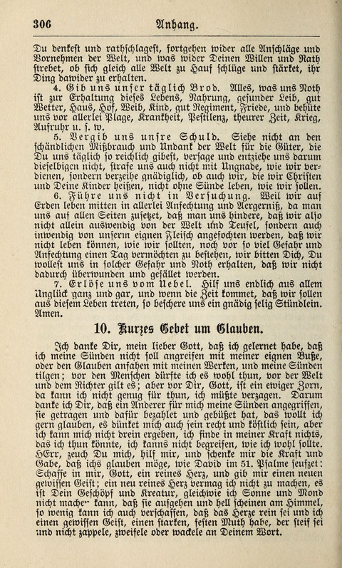 Kirchen-Gesangbuch: für Evangelisch-Lutherische Gemeinden ungeänderter Aubsburgischer Confession page 306