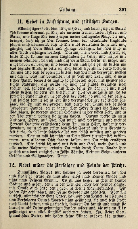 Kirchen-Gesangbuch: für Evangelisch-Lutherische Gemeinden ungeänderter Aubsburgischer Confession page 307