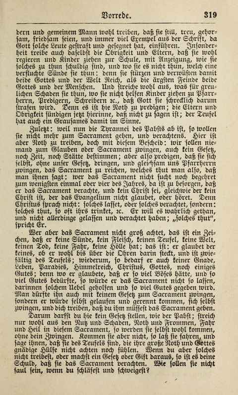 Kirchen-Gesangbuch: für Evangelisch-Lutherische Gemeinden ungeänderter Aubsburgischer Confession page 319