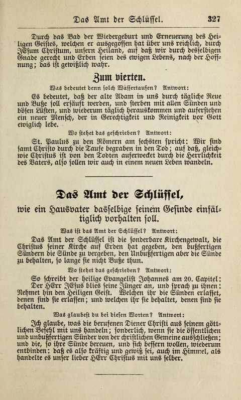 Kirchen-Gesangbuch: für Evangelisch-Lutherische Gemeinden ungeänderter Aubsburgischer Confession page 327