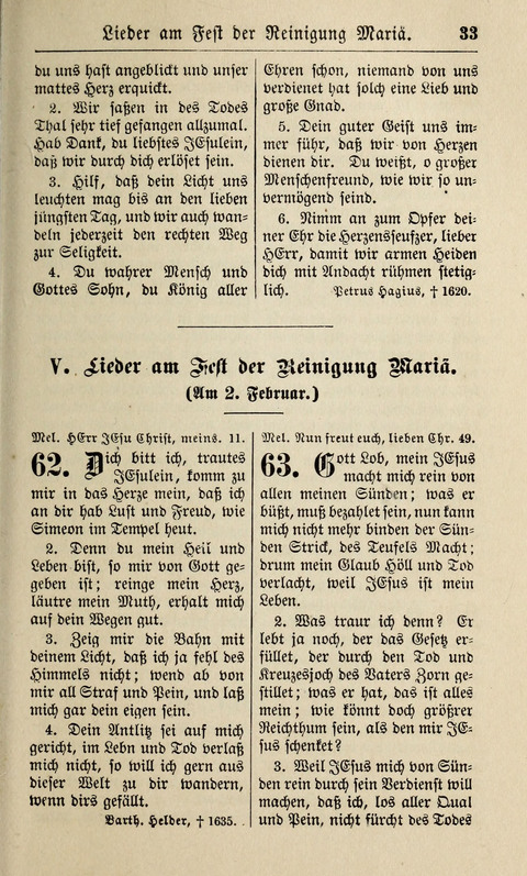 Kirchen-Gesangbuch: für Evangelisch-Lutherische Gemeinden ungeänderter Aubsburgischer Confession page 33