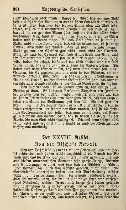 Kirchen-Gesangbuch: für Evangelisch-Lutherische Gemeinden ungeänderter Aubsburgischer Confession page 364