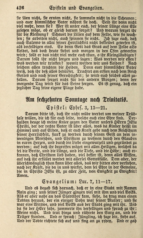 Kirchen-Gesangbuch: für Evangelisch-Lutherische Gemeinden ungeänderter Aubsburgischer Confession page 426