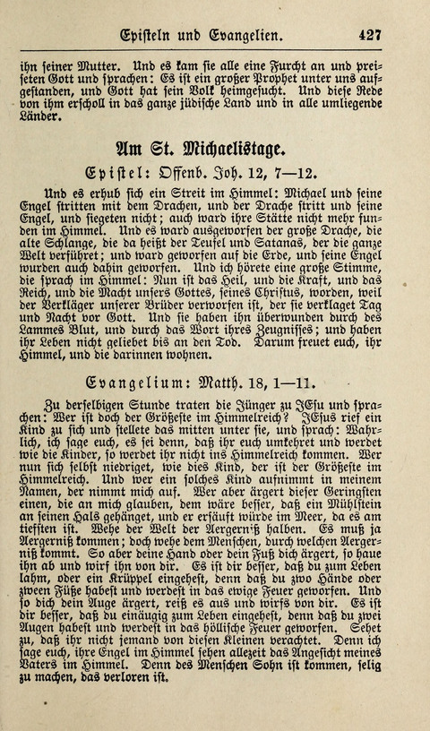 Kirchen-Gesangbuch: für Evangelisch-Lutherische Gemeinden ungeänderter Aubsburgischer Confession page 427