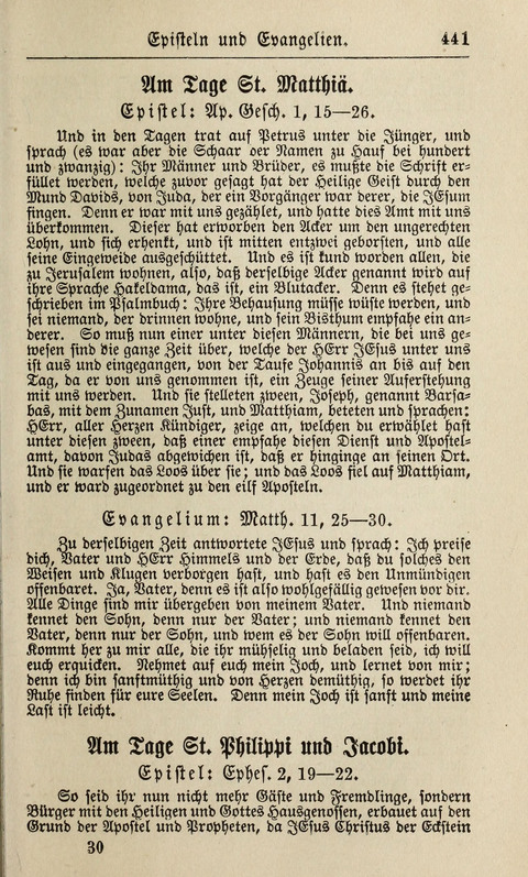 Kirchen-Gesangbuch: für Evangelisch-Lutherische Gemeinden ungeänderter Aubsburgischer Confession page 441