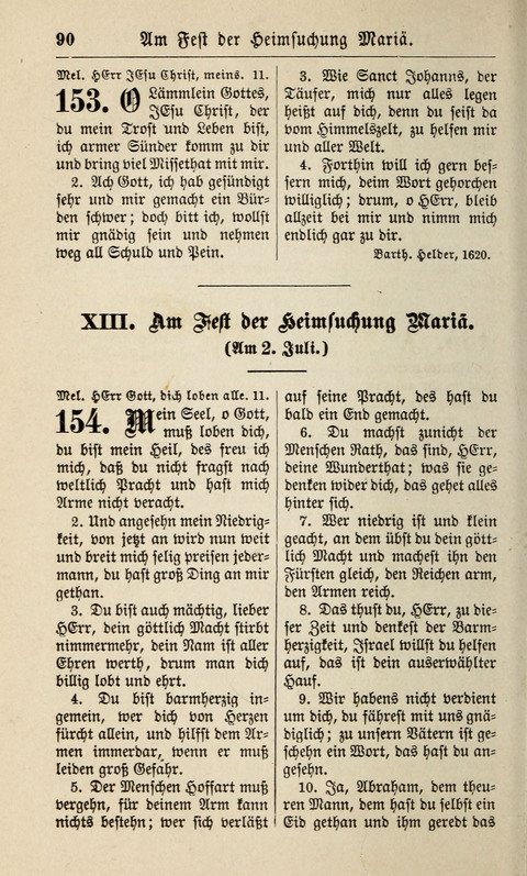 Kirchen-Gesangbuch: für Evangelisch-Lutherische Gemeinden ungeänderter Aubsburgischer Confession page 90