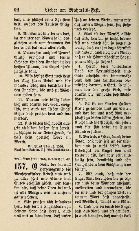 Kirchen-Gesangbuch: für Evangelisch-Lutherische Gemeinden ungeänderter Aubsburgischer Confession page 92