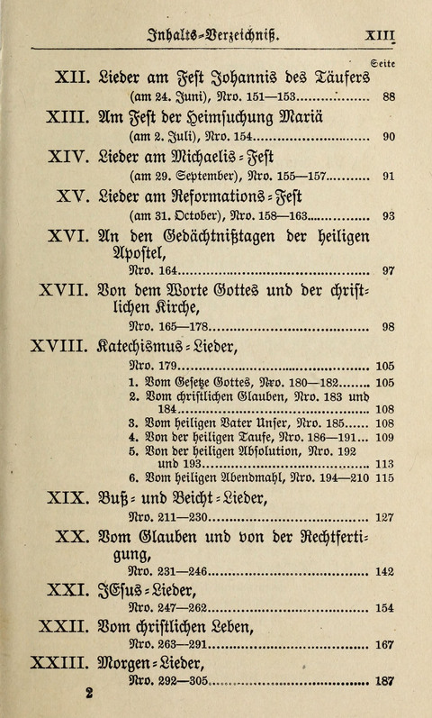 Kirchen-Gesangbuch: für Evangelisch-Lutherische Gemeinden ungeänderter Aubsburgischer Confession page xvi