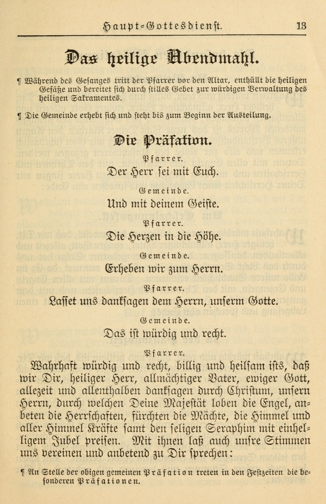 Kirchenbuch für Evangelisch-Lutherische Gemeinden page 13