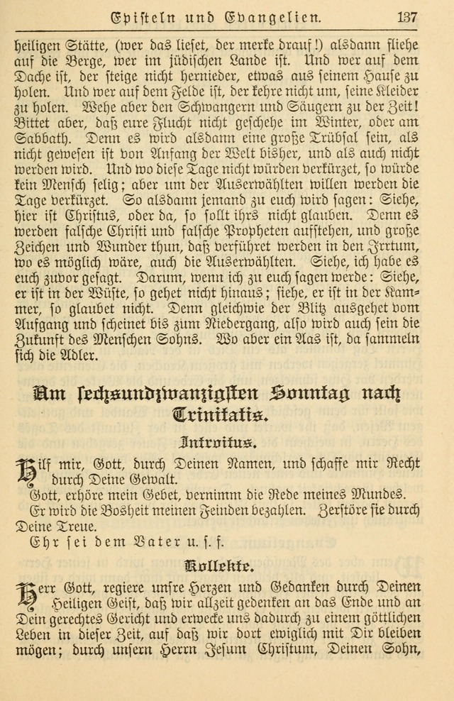 Kirchenbuch für Evangelisch-Lutherische Gemeinden page 137