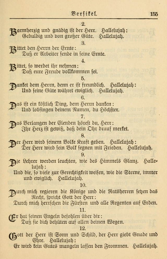 Kirchenbuch für Evangelisch-Lutherische Gemeinden page 155