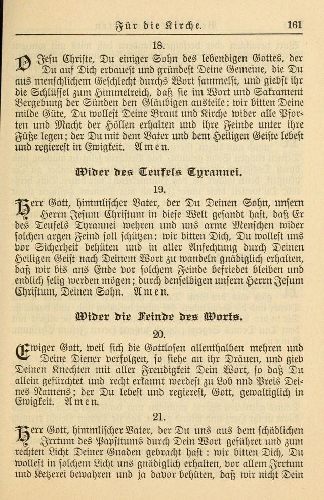 Kirchenbuch für Evangelisch-Lutherische Gemeinden page 161