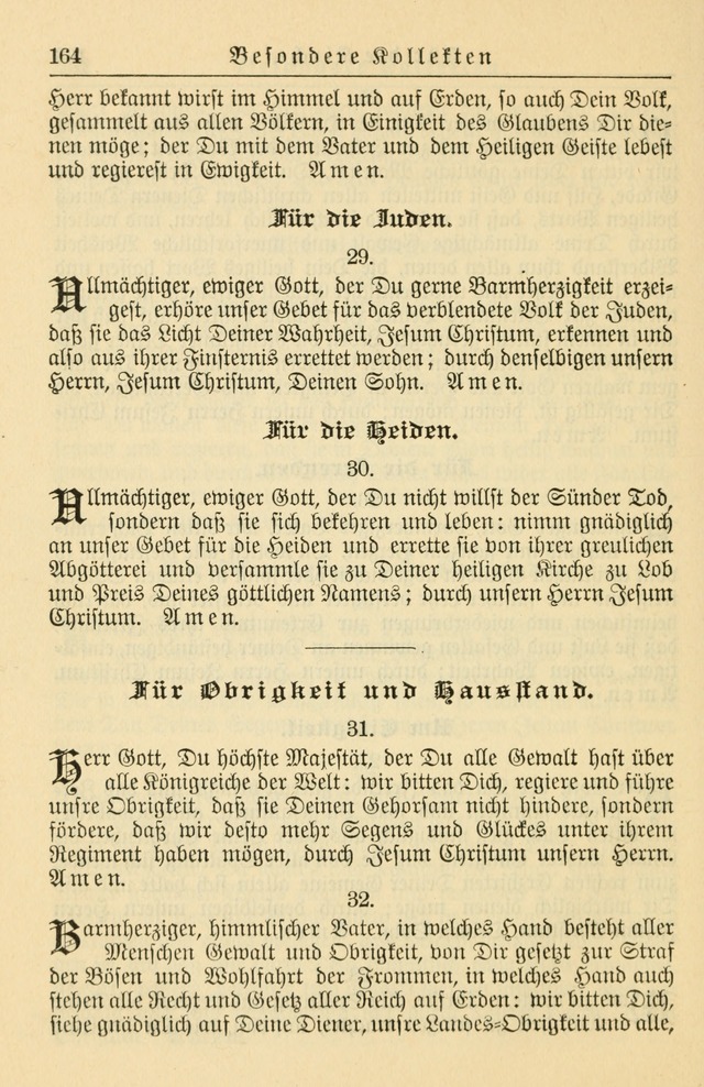 Kirchenbuch für Evangelisch-Lutherische Gemeinden page 164