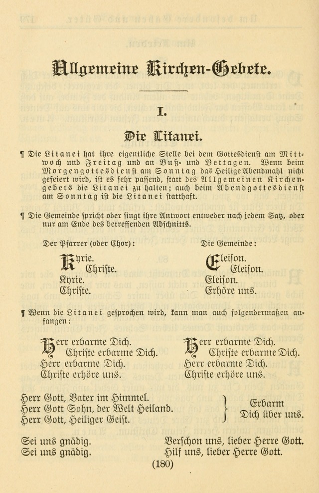 Kirchenbuch für Evangelisch-Lutherische Gemeinden page 180