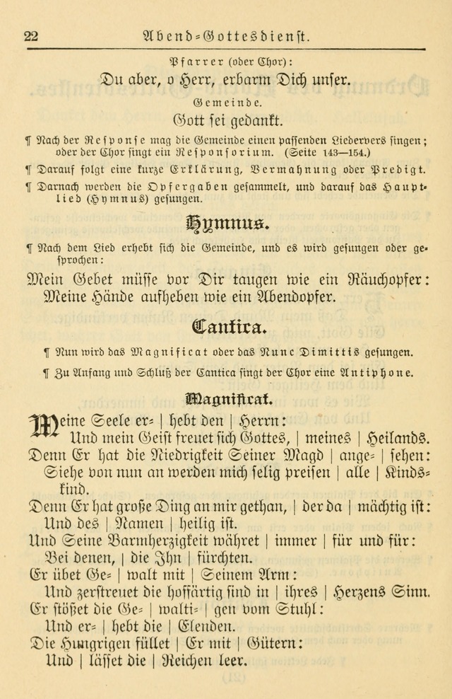 Kirchenbuch für Evangelisch-Lutherische Gemeinden page 22