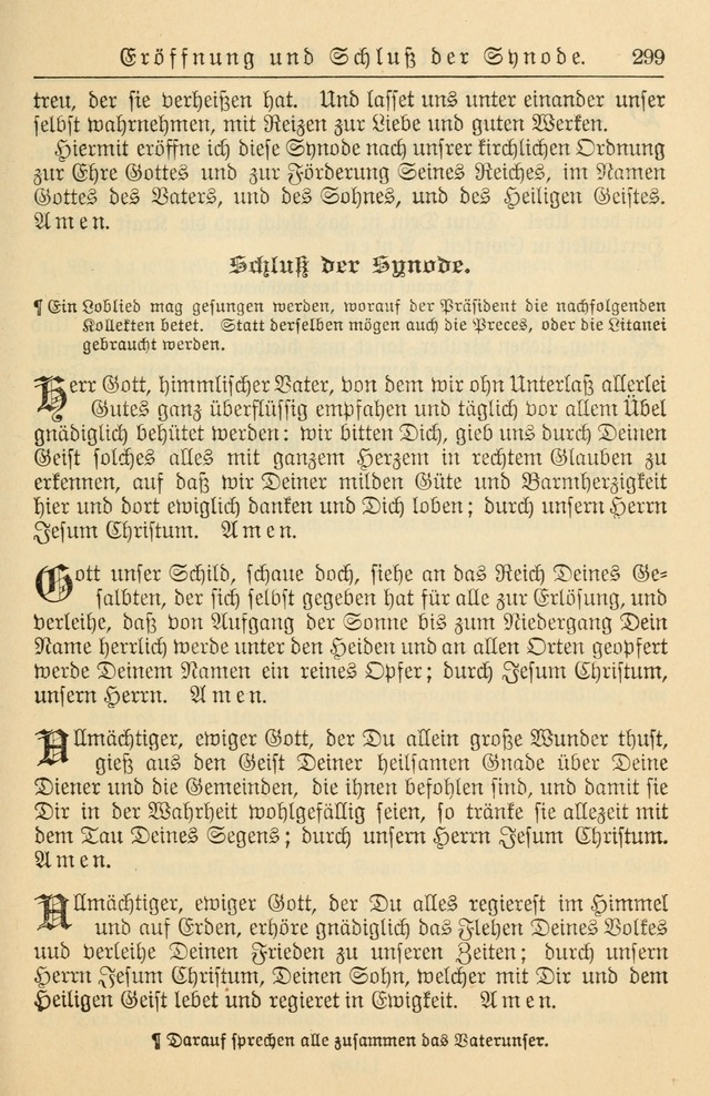 Kirchenbuch für Evangelisch-Lutherische Gemeinden page 299