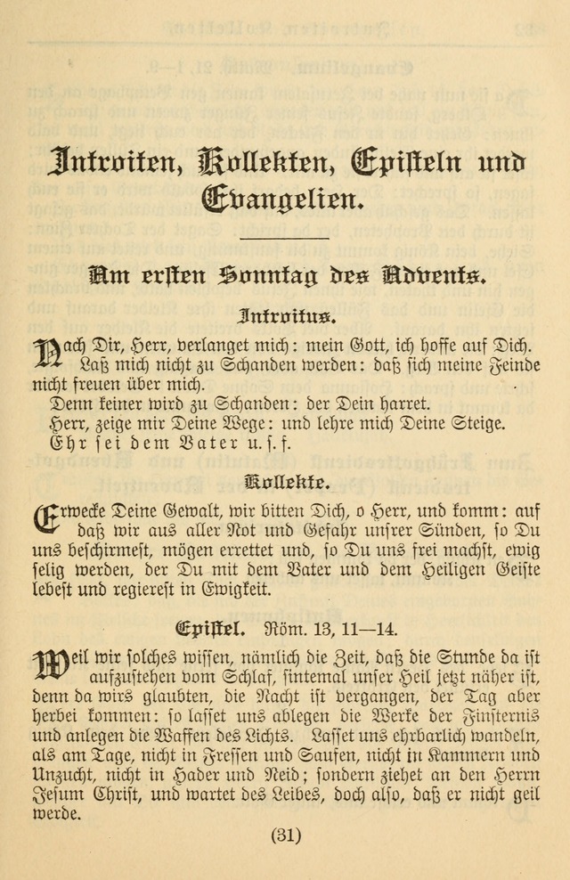 Kirchenbuch für Evangelisch-Lutherische Gemeinden page 31