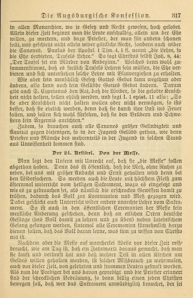 Kirchenbuch für Evangelisch-Lutherische Gemeinden page 317