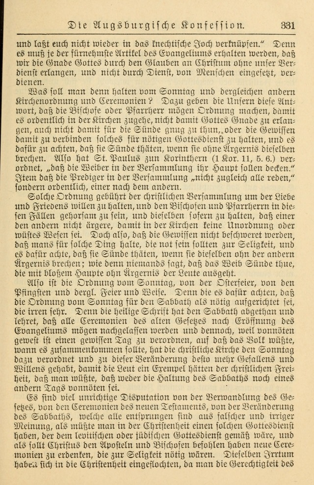 Kirchenbuch für Evangelisch-Lutherische Gemeinden page 331