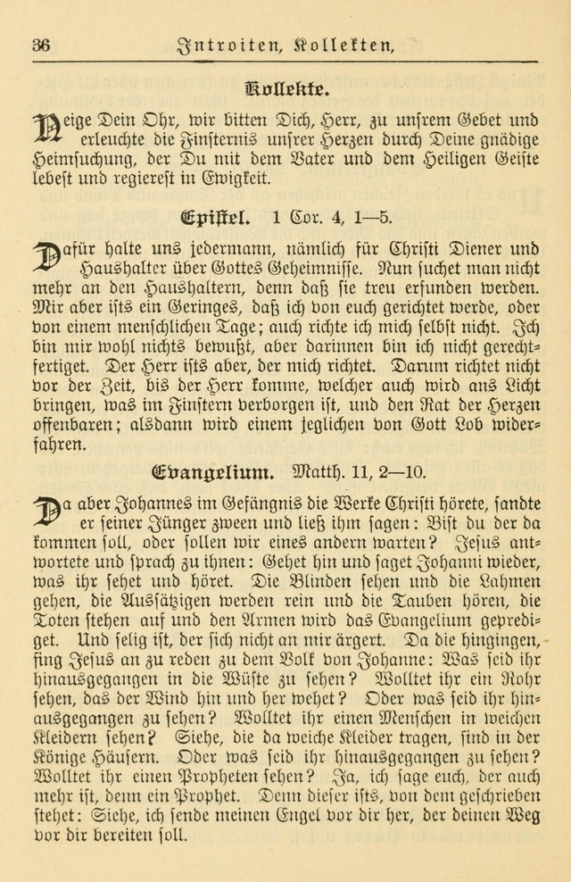 Kirchenbuch für Evangelisch-Lutherische Gemeinden page 36