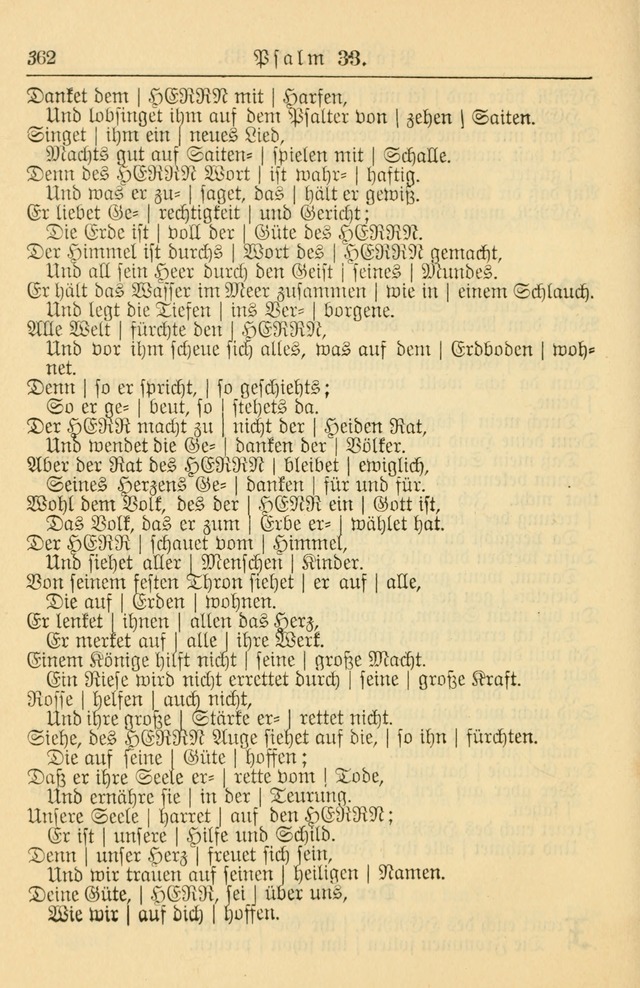 Kirchenbuch für Evangelisch-Lutherische Gemeinden page 362