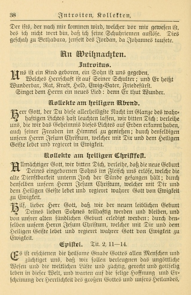 Kirchenbuch für Evangelisch-Lutherische Gemeinden page 38