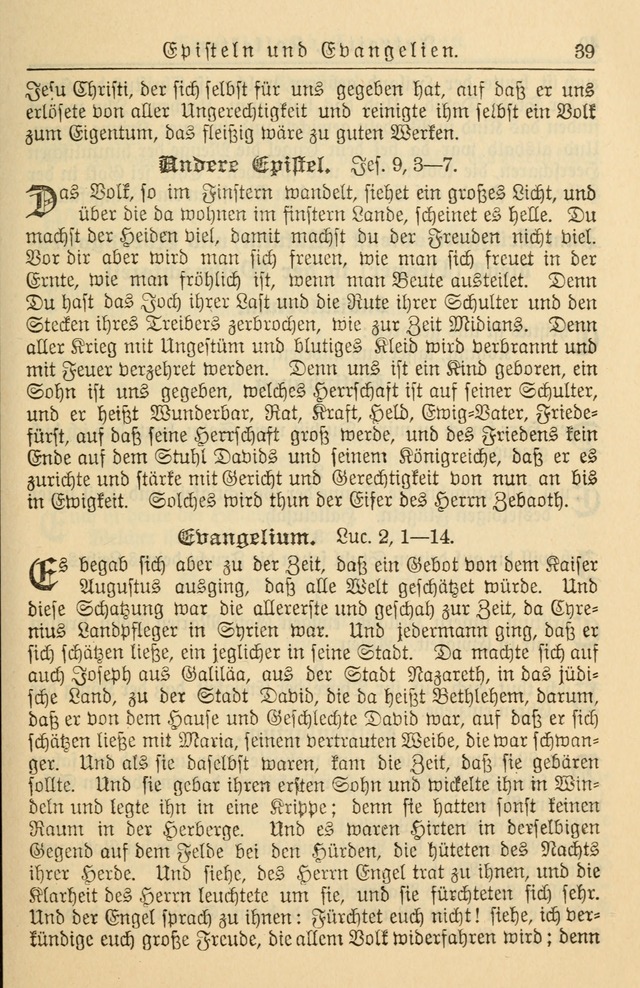 Kirchenbuch für Evangelisch-Lutherische Gemeinden page 39