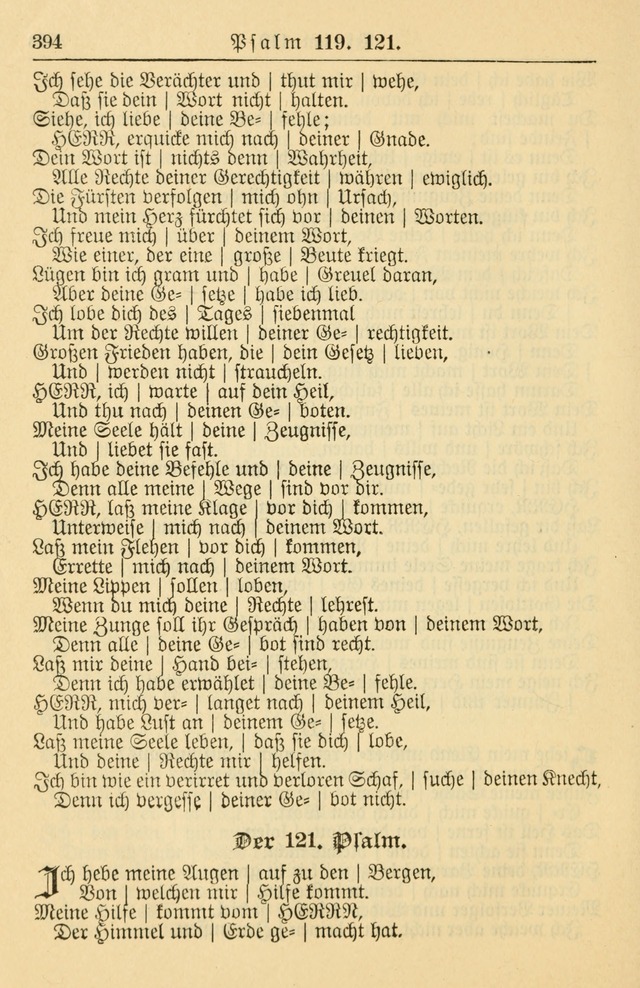 Kirchenbuch für Evangelisch-Lutherische Gemeinden page 394