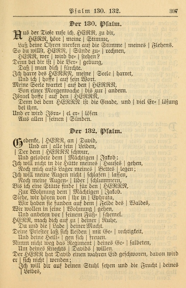 Kirchenbuch für Evangelisch-Lutherische Gemeinden page 397