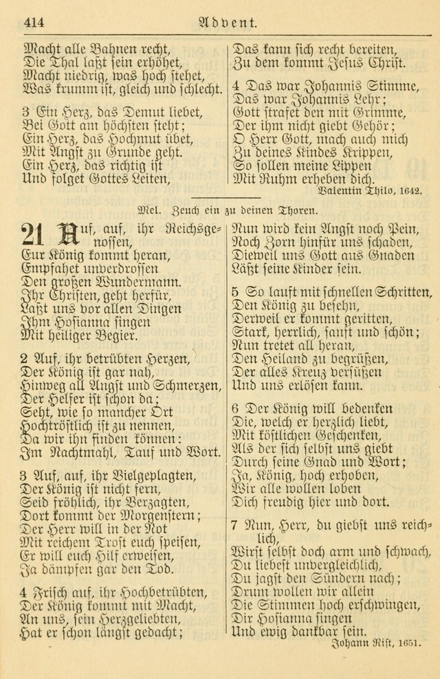 Kirchenbuch für Evangelisch-Lutherische Gemeinden page 414