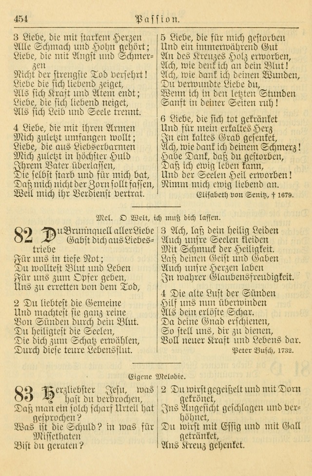 Kirchenbuch für Evangelisch-Lutherische Gemeinden page 454